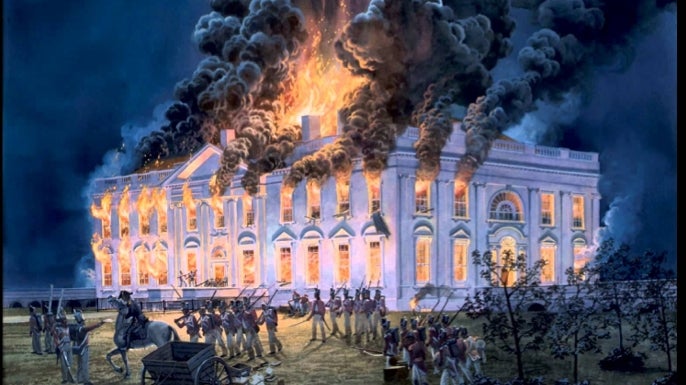 Burning of Washington